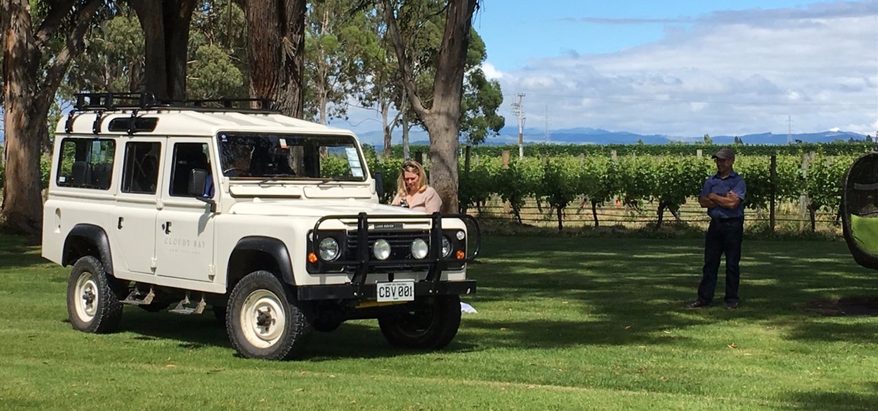 Bespoke vineyard tour at Cloudy Bay in Marlborough, New Zealand
